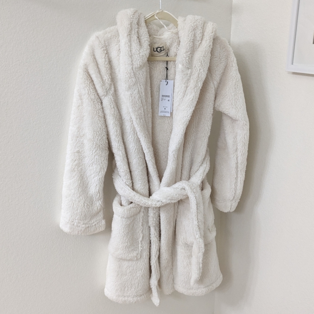New UGG Aarti Robe Cream (L)